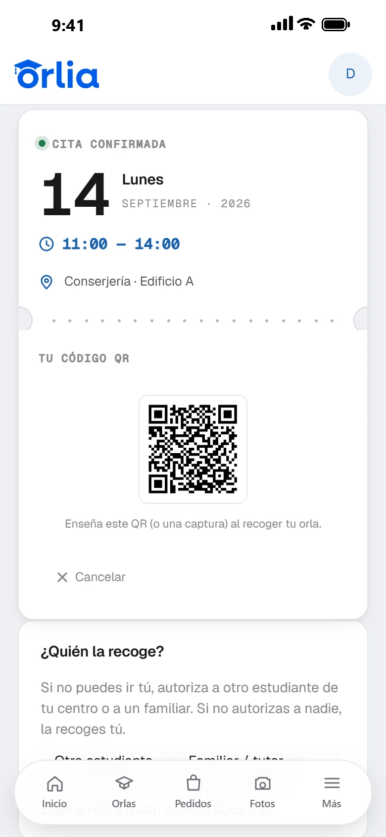 Pantalla 4 de 4: Entrega